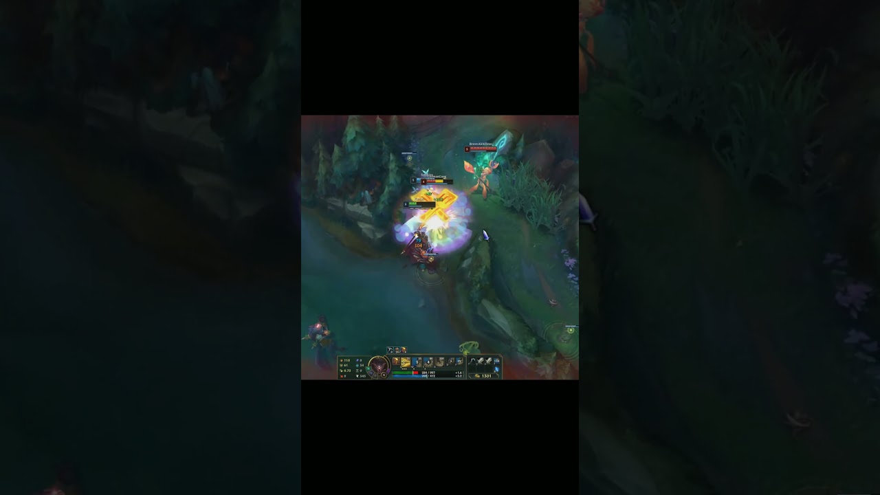 Stealing Kills From My ADC Triple Kill 