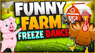 Funny Farm Freeze Dance | Brain Break for Kids | Just Dance | GoNoodle screenshot 4