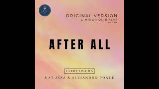 Video thumbnail of "AFTER ALL | PIANO | NAT JEZA"