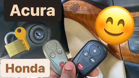🔑 How to program Acura TSX key fob  NEW/USED ✅ FREE‼️ FREE‼️