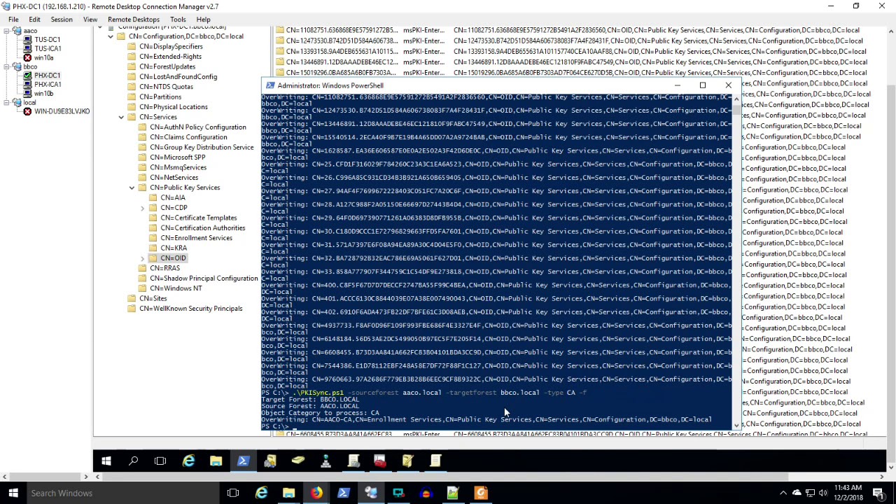 Completing the Cross Forest PKI Deployment - YouTube