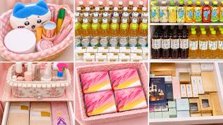 Cozy Organizing & Cleaning ASMR🫧  Skincare Restock, Drink Setup & Soft Pink Storage✨ screenshot 4