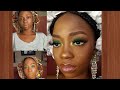 HOW TO ACHIEVE A DEEP GREEN EYESHADOW USING NIGERIAN BRANDS/Adventure makeup/zikelcosmetics/msmetics