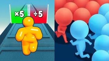 Tall Man Run Vs Count Master - All Level Gameplay Android,iOS - NEW MOD APK UPDATE GAMEPLAY