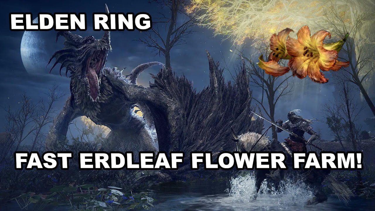 Elden Ring Where to farm Erdleaf Flowers FAST! YouTube