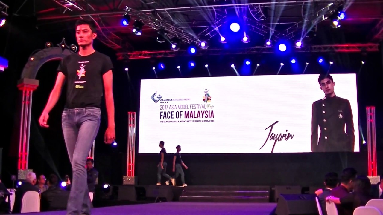 Male Models Intro, Camera B, Face of Malaysia 2017 models with big noses