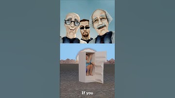 Using Fridge In Nuke Explosion ? / Half-Life  #shorts