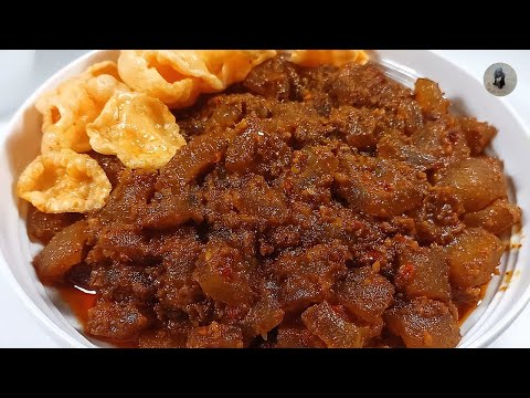 Resep Kikil Sambal Kacang