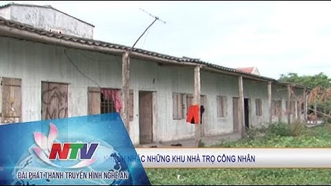 Nhếch nhác những khu nhà trọ công nhân