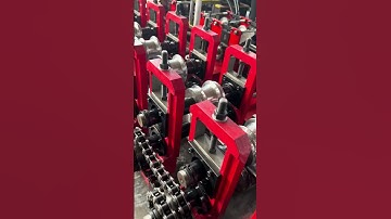 High speed roller shutter strips roll forming machine in manufacture