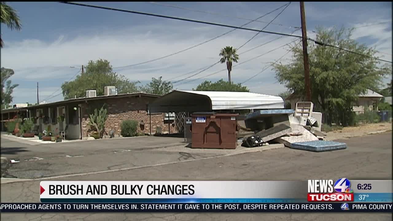 City of Tucson expands brush and bulky program YouTube