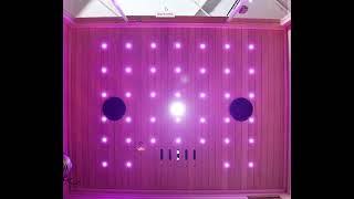Home Sauna | Chromotherapy Lighting