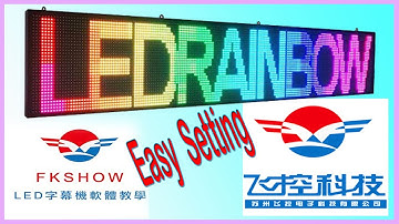 How to write LED Board BY FKSHOW APPS