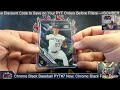 2026 Topps Chrome Black Baseball Pick Your Team #7 6 Box Half Case Break 5 24 26