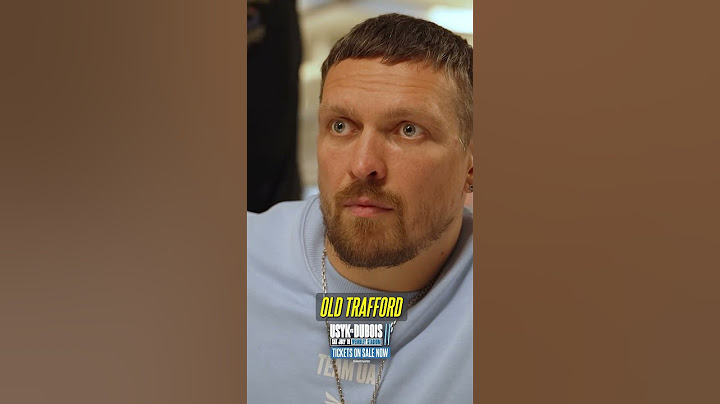 🚨 Usyk 𝗪𝗔𝗡𝗧𝗦 the trilogy with Tyson Fury, and calls for a special venue to host it… 😮