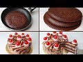 Chocolate Cake in Fry Pan | With Eggs / Eggless & Without Oven | Yummy Chocolate Cake Recipe
