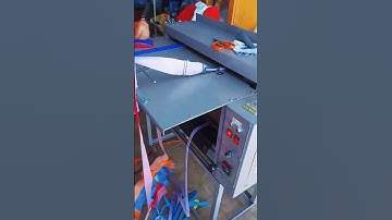 Fusing Machine use to attach fusible interlining with fabric #fusing #interlining #sewingmachine