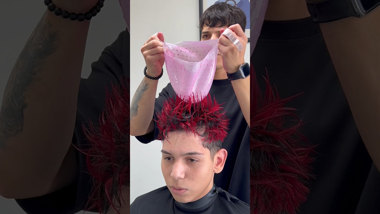 MECHAS ROJAS🔴LOWFADE🎥Observa esta combinación😳👇🏻