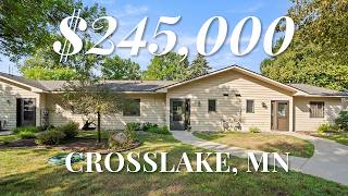 One-Level Crosslake Townhome with River Frontage & Whitefish Chain Access - Crosslake, MN