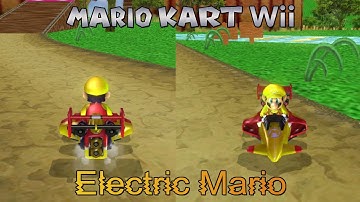 [MKWii] Texture Hack: Electric Mario