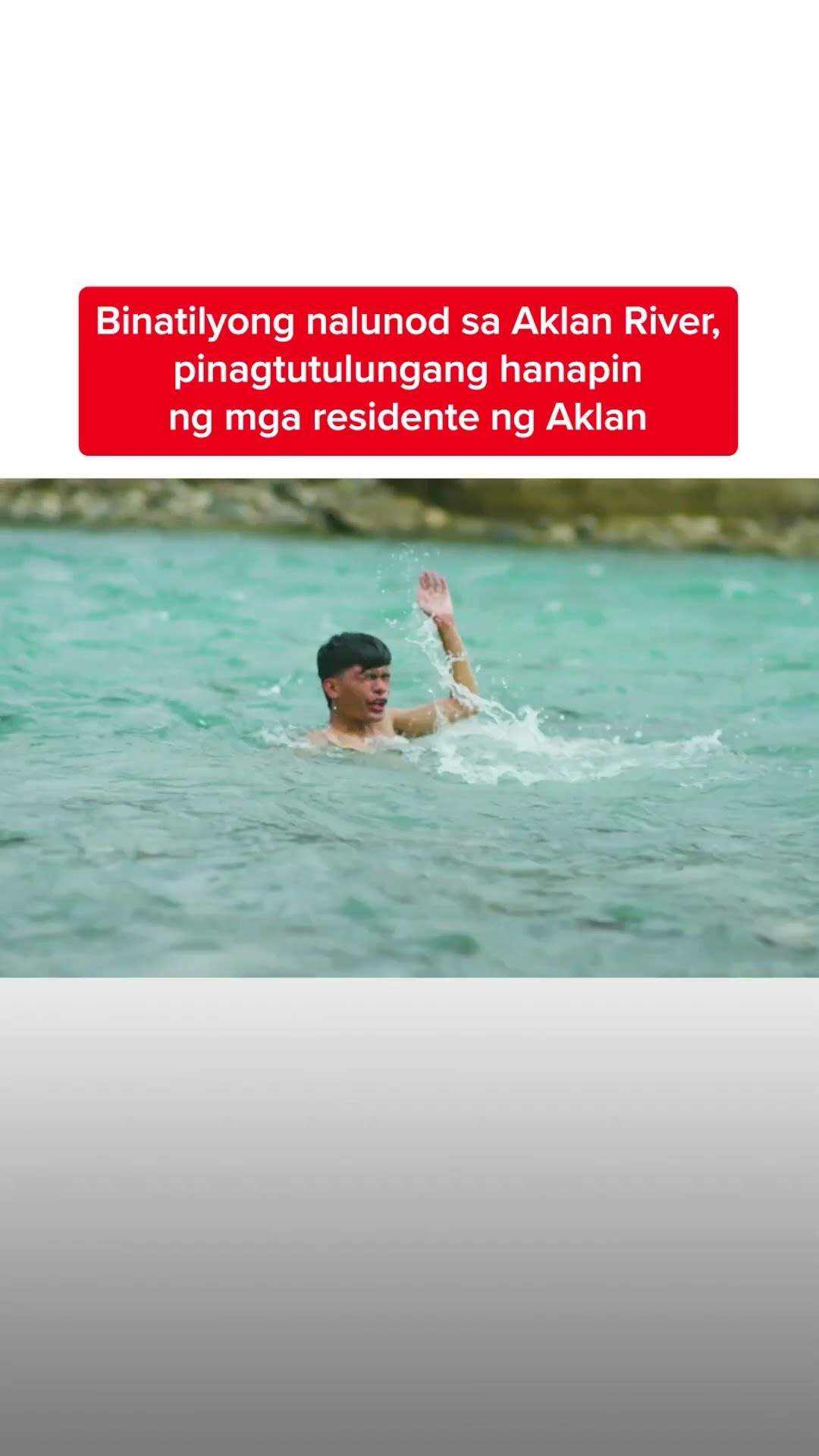 Lalaking nalunod sa Aklan River, pinagtutulungang hanapin ng mga residente | Kapuso Mo, Jessica Soho