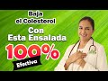 Receta de Ensalada Verde Alcalina para Reducir el Colesterol ─ Naturismo Yanet Ramirez