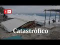 “Fue como una historia de cine catástrofe”: sobreviviente del huracán Iota | Semana Noticias