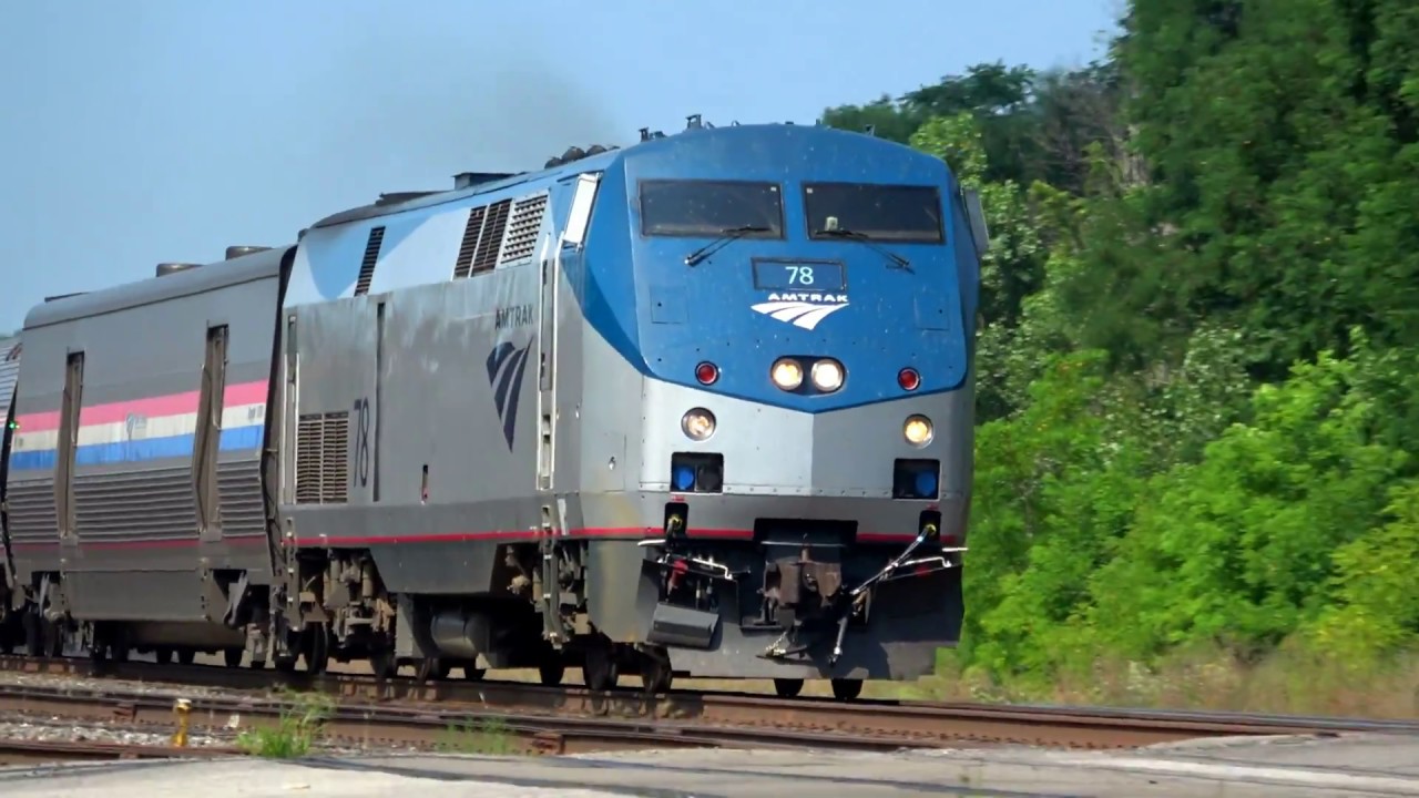 bnsf 5729 Amtrak Horn Salute 4K