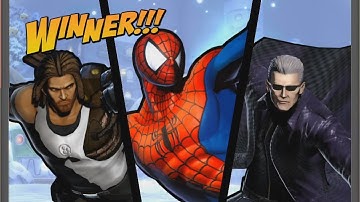 UMVC3 - WESKER/SPENCER/SPIDER-MAN ONLINE!