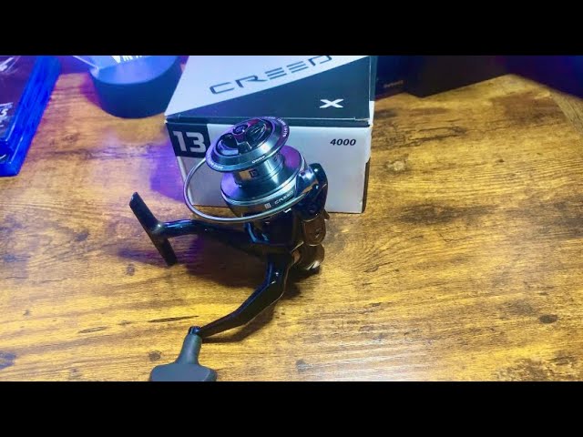 Unboxing 13 Fishing Creed X Spinning Reel 4000 