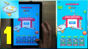 Physics Puzzle Idle Game Level 1 Maxxx Progress (Android, Tablet Gameplay)