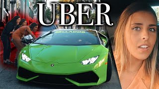 Picking Up UBER in a Lamborghini | LLADOS FITNESS - YouTube