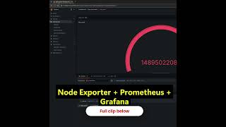 How Prometheus and Grafana Expose Everything About Your Server #shorts #devops