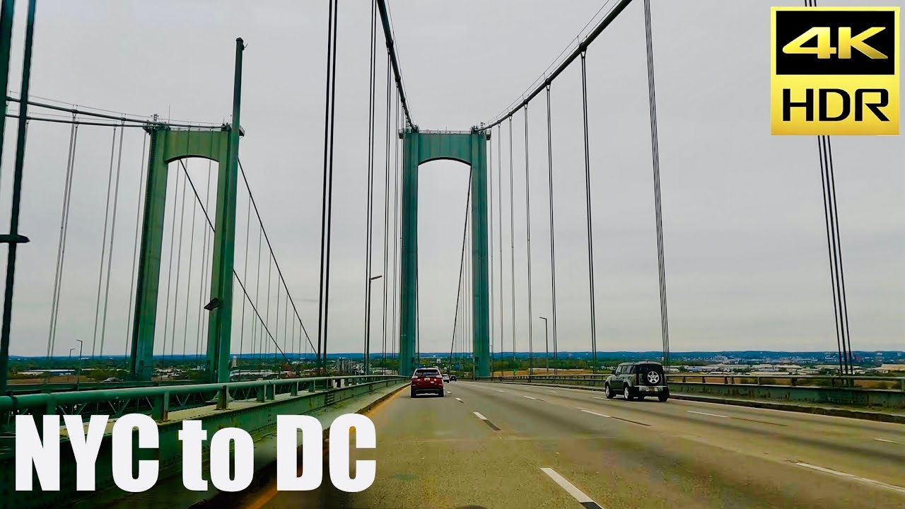 New York City to Washington DC 4 Hours Driving