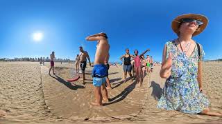 Relaksujące Dźwięki Na Plaży Playa De Xeraco Spacer Vr 360 Po Plaży Lato 2025