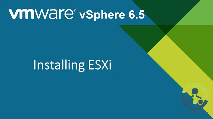 1. Install VMware ESXi 6.5 Host (Step by Step guide)
