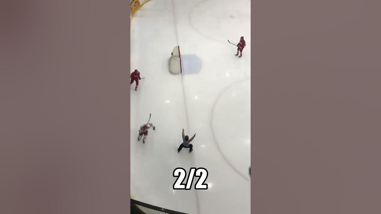 Hockey Goal Horn POV pt. 2 #shorts