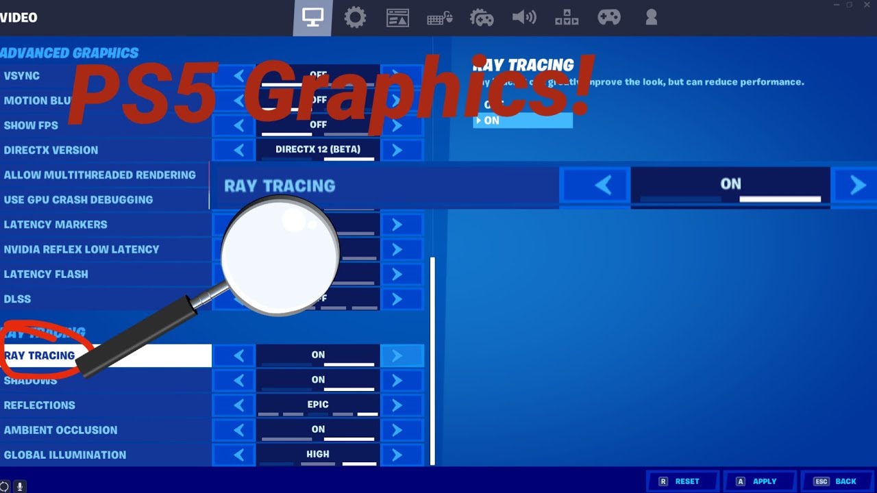 Ray Tracing on PS5 - I was expecting more reflection than this :  r/FortNiteBR