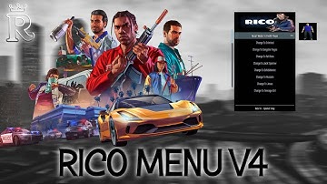 Rico Menu V4 - Updated // Eulen, Macho, Tiago Executor | FiveM Lua Menu