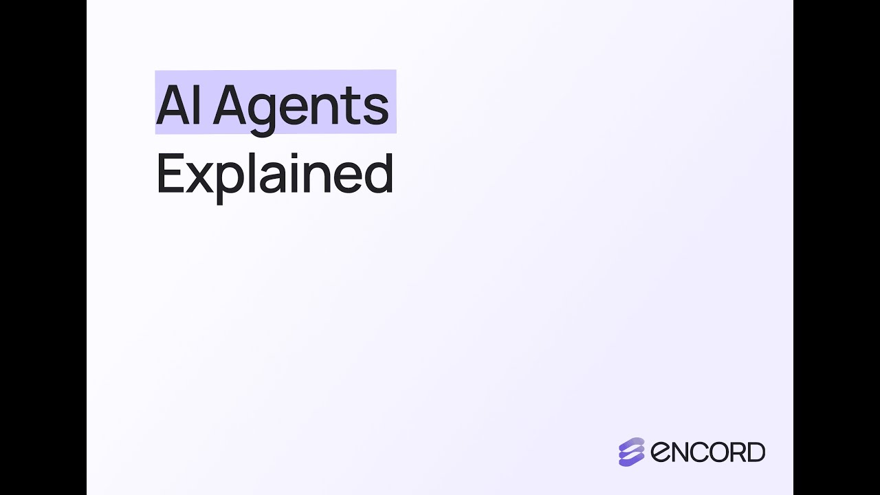 AI Agents Explained | What Is Agentic AI and How It Works (Encord Guide ...