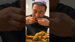 ASMR CHINESE FOOD MUKANG EATING SHOW #20 #shorts