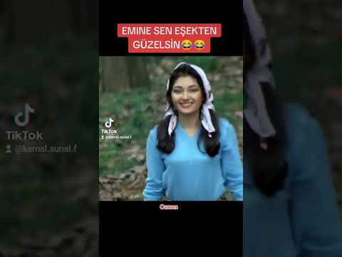 tokatçı emine sen eşekten daha güzelsin