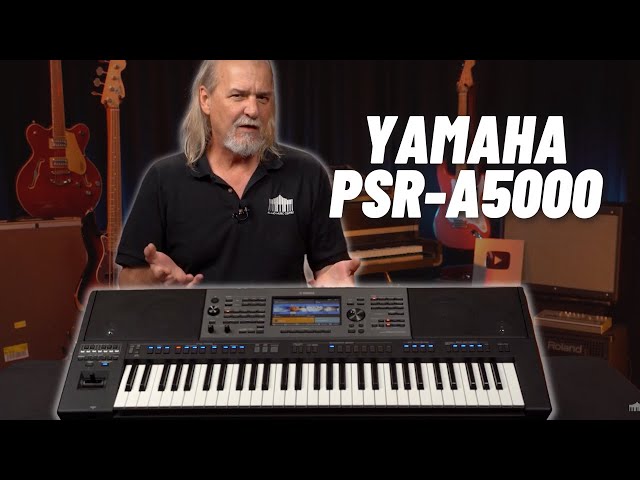  Yamaha PSR-A5000 61-Key World Music Arranger