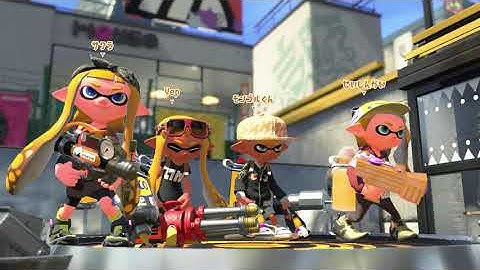 Splatoon2, Splat Zones #258 Rank B plus, Custom Hydra Splatling