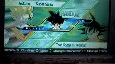 Dragonball Z Shin Budokai Another Road -- Character List