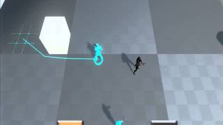Navigation Path Display Test in Unreal Engine
