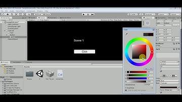 SHORT TUTORIAL SERIES - CHANGE SCENE WITH BUTTONS