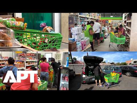 ‘We Need to Prepare’: Mexicans Stock Up as Hurricane Polo Approaches Baja California | APT