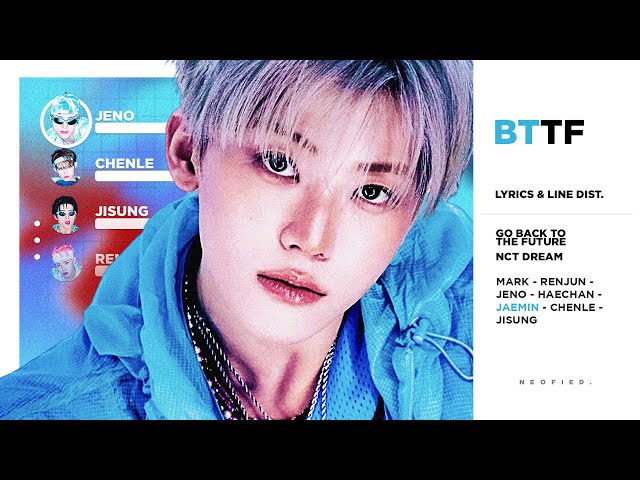NCT Dream - BTTF (Color Coded Lyrics & Line Distribution