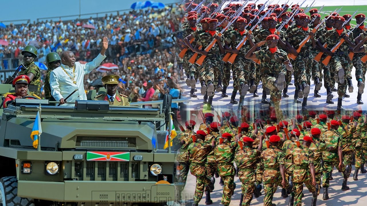UMUTEKANO wa PRESIDENT EVARISTE NDAYISHIMIYE nuwa MBERE//Abamucungera bagavye/Raba DEFILE yabo